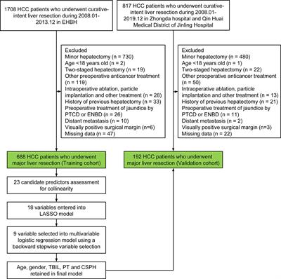 A Novel Nomogram for Predicting Postoperative Liver Failure After Major Hepatectomy for Hepatocellular Carcinoma